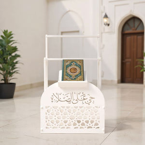 Support de Coran portable à trois niveaux avec support d'installation vertical pour la prière, décoration pour le culte musulman pour l'Aïd et le Ramadan - Product Image 3