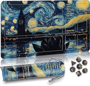 <span class=keywords><strong>Tapis</strong></span> <span class=keywords><strong>de</strong></span> <span class=keywords><strong>jeu</strong></span> pour cartes <span class=keywords><strong>MTG</strong></span> avec zone <span class=keywords><strong>de</strong></span> <span class=keywords><strong>jeu</strong></span>, <span class=keywords><strong>tapis</strong></span> antidérapant pour <span class=keywords><strong>MTG</strong></span> TCG, Commander, RPG, CCG et autres jeux <span class=keywords><strong>de</strong></span> cartes - Product Image 3