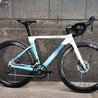 FOURCHE EN FIBRE DE CARBONE VÉLO DE ROUTE JAVA VÉLO ADULTE FUOCO EN STOCK 22 VITESSES