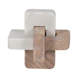 Scultura a Nodo, Statuetta Moderna Ornamentale per Soggiorno, Bagno, Ufficio, Scaffale, Tavolino da Caffè - Product Image 5