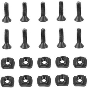 Tactical Screw and Nut Replacement Set Durable Metal Hardware Kit with Allen Wrench for Outdoor Gear Attachment - Product Image 5