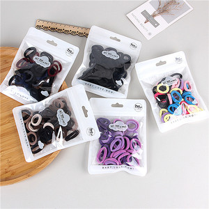 <span class=keywords><strong>MIO</strong></span> 50 Piezas/Bolsa, Coleteros para el Cabello Sin Costuras de 2.5cm para Mujeres y Niñas, Colores Variados, Coleteros para Cola de Caballo, Bandas para el Cabello para Niños - Product Image 3