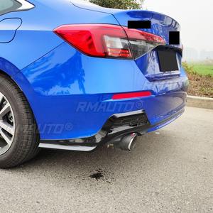 Car Rear Bumper Lip Splitter Body Kit For Honda Civic Thai Edition 11th 2022 Bumper <b>Protector</b> <b>Corner</b> Trim Car Accessories - Product Image 3