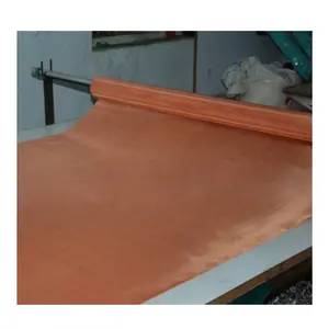 Malla de alambre de punto de cobre puro de cobre rojo