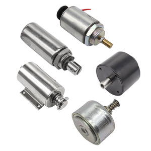โซเลนอยด์ DC 3V-220V ท่อผลักแม่เหล็กไฟฟ้าแรงดันสูงและต่ำเครื่องใช้ไฟฟ้าดิจิตอลขนาดเล็กงานตามสั่ง - Product Image 1