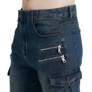 <span class=keywords><strong>P0107</strong></span>อุปกรณ์ป้องกันสำหรับการตั้งแคมป์และการปีนเขากางเกงขี่ม้ายีนส์สำหรับกีฬาและความบันเทิง - Product Image 4