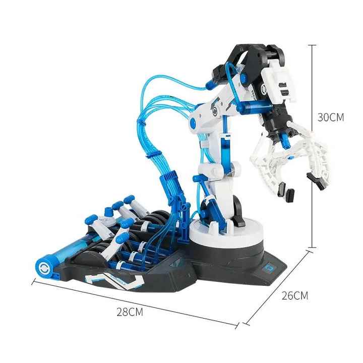 Yeni oyuncaklar 3 In 1 kök bilim kitleri hidrolik Robot kol çocuk Diy