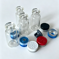Ampoules en verre pharmaceutique ambré clair bleu de 3 ml, 5 ml, 10 ml, 15 ml, 30 ml pour produits médicaux et cosmétiques