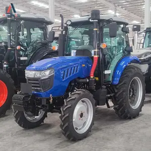 Farm equipment tractors forestry tractor made in china 70hp 90hp 100hp agriculture farm tractor for sale