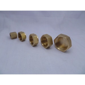 Pièces de climatiseur, écrou en cuivre à filetage interne, bouchon de vanne d'arrêt, bouchon de tuyau de l'unité extérieure, bouchon central, bouchon d'étanchéité, climatiseur - Product Image 1