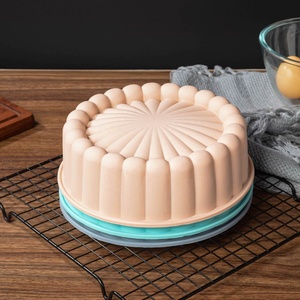 <span class=keywords><strong>Moule</strong></span> à pâtisserie en silicone réutilisable antiadhésif de qualité <span class=keywords><strong>alimentaire</strong></span>, design en <span class=keywords><strong>dentelle</strong></span>, pour gâteau au fromage chiffon, résistant à la chaleur, 7,87 pouces, moules à gâteau mousse - Product Image 4