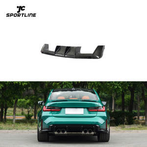 Difusor de parachoques trasero de fibra de carbono JC Sportline para <span class=keywords><strong>BMW</strong></span> G80 M3 G82 G83 M4 2021-<span class=keywords><strong>2022</strong></span> - Product Image 1