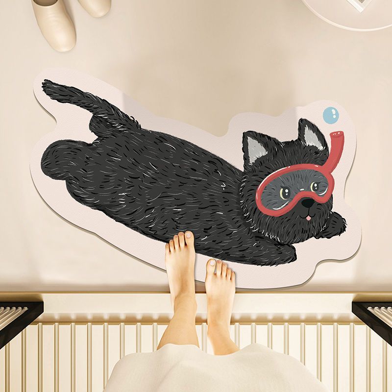 diving cat