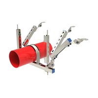 Support Sismique pour Tuyau d'Incendie Galvanisé à Chaud, Support Antisismique pour Système d'Arrosage, OEM Disponible