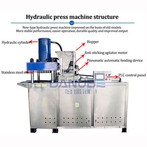 Máquina de Prensa Hidráulica de Acero Inoxidable para Fertilizantes Orgánicos Profesionales, Equipo de Briquetado de Fertilizantes Orgánicos - Product Image 2