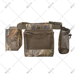 Sac de taille de chasse camouflage pour l'extérieur, en tissu Oxford réglable avec plusieurs poches pour les sports de plein air, unisexe - Product Image 3