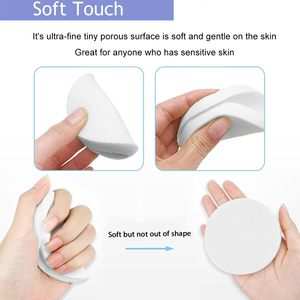 Esponja de eliminación de maquillaje profesional Comprimido <span class=keywords><strong>PVA</strong></span> Base facial redonda Esponja cosmética Esponjas lavables y estropajos - Product Image 3