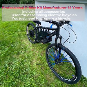 Kit di Conversione Bici Elettrica con Limite di Velocità a 25 km/h, Motore Ebike 1500W-2000W-3000W-5000W e Batteria al Litio a Triangolo 72V/48V/52V - Product Image 3