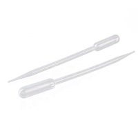 Pipette de transfert jetable de laboratoire bon marché Pipette de transfert en plastique Pasteur 1ml 3ml 5ml Pipette Pasteur