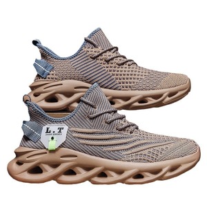 Zapatillas Deportivas Negras para Hombre, Tallas 45, 46, 47, 48; Zapatillas Deportivas Versátiles para Primavera/Otoño; Diseño de Malla Transpirable y Desodorante - Product Image 5