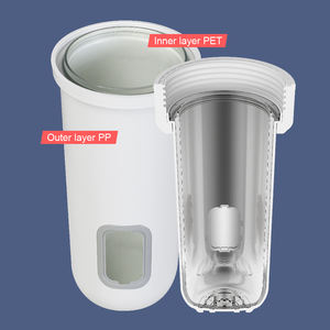 [NW-BR10B-D] <span class=keywords><strong>Filtre</strong></span> à eau à double couche PP+PET avec fenêtre de visualisation et <span class=keywords><strong>vis</strong></span> de montage en acier inoxydable - Product Image 5