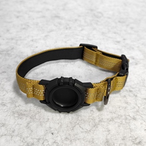 Tactical Dog <span class=keywords><strong>Collar</strong></span> Com Gancho e <span class=keywords><strong>Loop</strong></span> Fivela Ajustável Dog <span class=keywords><strong>Collar</strong></span> Custom Logo Air Tag Holder Para Treinamento - Product Image 5