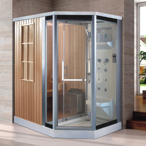 Ensemble de bain et <span class=keywords><strong>douche</strong></span> à vapeur, mobilier traditionnel, mini <span class=keywords><strong>cabine</strong></span>, salle de <span class=keywords><strong>sauna</strong></span>, en bois, en promotion, - Product Image 2