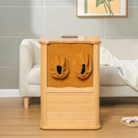 WOODBRIDGE FS100 Seau de sauna portable pour les pieds à infrarouge lointain avec manchon de jambe amovible, sans remplissage d'eau