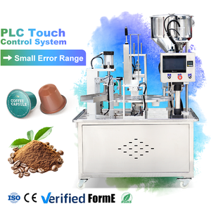 Machine de remplissage de capsules de café K Cup et Nespresso à grande vitesse, conçue pour un scellage continu et un remplissage précis - Product Image 1