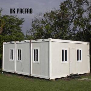 Trung Quốc hiện đại 20 feet nhỏ prefab nhà máy cabin nhà Modular Tiny đúc sẵn văn phòng có thể tháo rời nhà nhà khung - Product Image 5