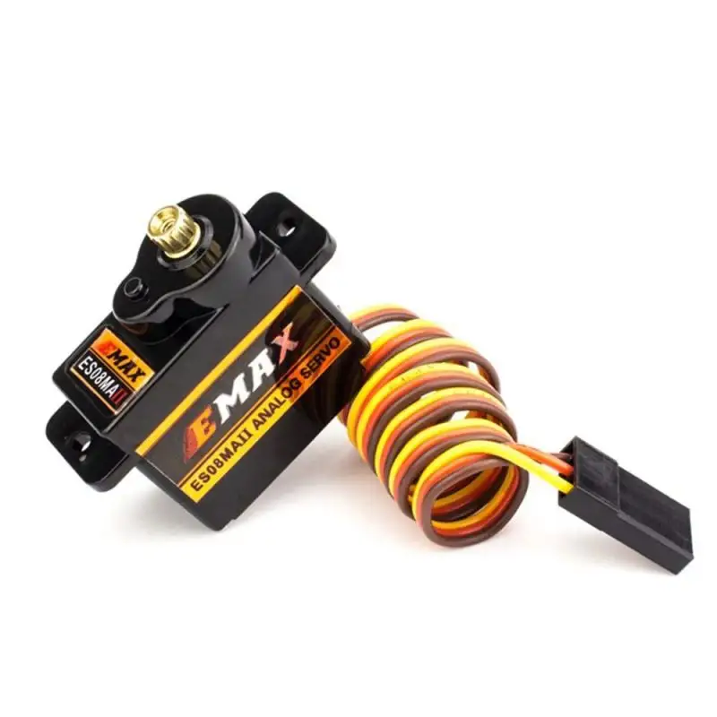 Original EMAX ES08MAII Metal Analog Servo 12g Waterproof Servo with Gears for RC Car Helicopter Boat Airplane Accessories Parts