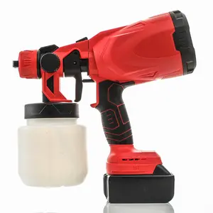 Pistola de pulverización de litio de mano, máquina de pulverización de pintura de emulsión, pulverizador de pintura inalámbrico multifunción