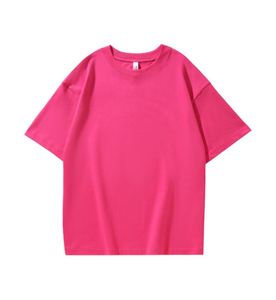 Camiseta de Algodón Grueso Estampada de 230 g/m², 100% Algodón, Talla Grande, con Logotipo Personalizado, Lisa, Unisex, Casual, Vintage, Lavada - Product Image 3