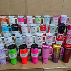 For <strong>Stanley</strong> Classic Solid Color 40oz Stainless Steel Tumbler 1:1 Original H2.0 Vacuum Insulated Travel Mug with Straw - Product Image 4