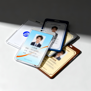 Vente en gros de lanières personnalisées en couleur avec <span class=keywords><strong>photo</strong></span> imprimée en papier transparent pour carte de membre VIP Carte de visite - Product Image 3