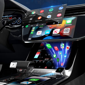 V16 New Wholesale Wireless CarPlay Android Auto <b>Adapter</b> 2 in 1 Wireless CarPlay <b>Adapter</b> Apple Upgraded <b>Plug</b> & Play CarPlay - Product Image 2