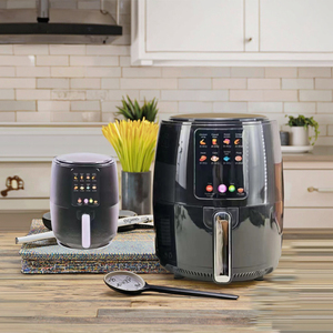 Friteuse à air multifonctionnelle Silver Crest 2400W 6L à commande numérique, friteuse électrique multifonction tactile pour la maison, vente en gros - Product Image 3