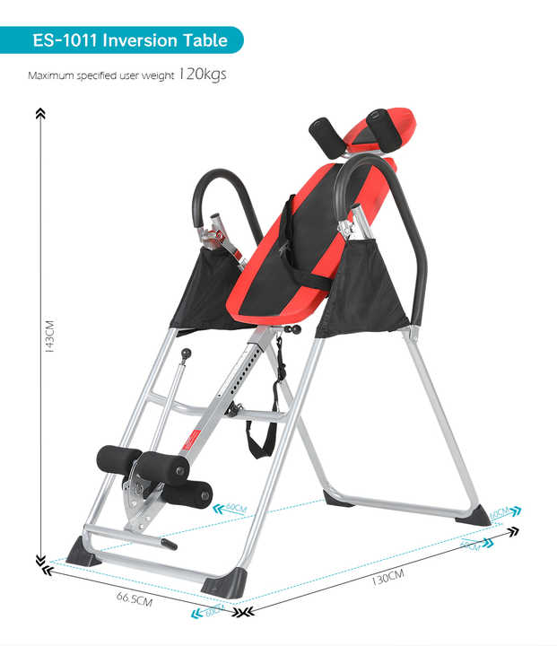 Home Use Foldable Inversion Therapy Table for Back Pain Relief