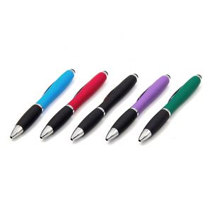ปากกาโลหะสัมผัสหน้าจอพร้อมโลโก้สั่งทำพิเศษ สีเหลือง อลูมิเนียม หัวบอลพอยต์ สำหรับโปรโมชั่นธุรกิจ ดีไซน์คลิกเก๋ไก๋ ของขวัญสุดเพอร์เฟกต์ - Product Image 6