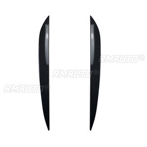 2 pièces de garnitures de phares de voiture pour Volkswagen Touareg 2010-2018, autocollants de phares, garnitures de phares - Product Image 3