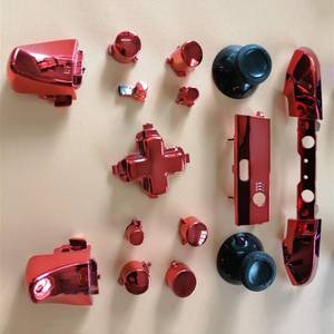 SYYTECH-juego completo de accesorios para <span class=keywords><strong>Xbox</strong></span> <span class=keywords><strong>One</strong></span> S Slim, juego de botones cromados para <span class=keywords><strong>Xbox</strong></span> <span class=keywords><strong>One</strong></span> S Slim, suministro de fábrica - Product Image 5