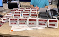 Zhsunyco 2,13 pulgadas cuatro colores e-ink Epaper etiqueta de precio digital etiqueta de estante electrónico para supermercado