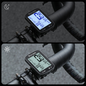 WEST BIKING Ordinateur de vélo de haute qualité, <span class=keywords><strong>compteur</strong></span> de <span class=keywords><strong>vitesse</strong></span> et odomètre sans fil, étanche, <span class=keywords><strong>GPS</strong></span> - Product Image 4