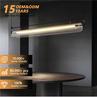 Lustre de restaurant moderne et minimaliste, design simple et artistique, pour salle à manger, bar, comptoir, îlot, lampe suspendue