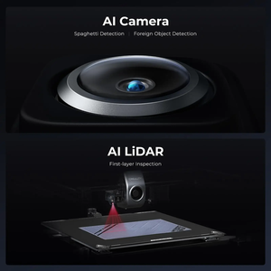 Imprimante 3D Creality K1Series Speedy, vitesse de 600 mm/s, accélération de 20000 mm/s, débit maximal, hotend, nivellement automatique, prise en charge de la caméra - Product Image 2