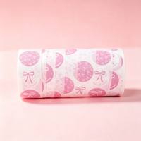 Étiquettes autocollantes rondes en vinyle durables pour l'emballage de cadeaux et les loisirs créatifs, personnalisables avec impression couleur