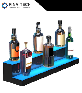 Wholesale LED Acrylic <b>Display</b> <b>Rack</b> Remote Control Dimmable Jewelry/Cosmetic <b>Display</b> Factory Direct - Product Image 3