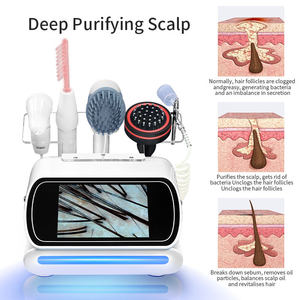 5 in 1 Hair Scalp Analyzer <b>Machine</b> Skin Analysis Scalp Care Hair Growth <b>Massage</b> Professional Salon Beauty Equipment - Product Image 3