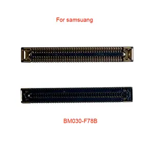 Conector FPC LCD Flex para Samsung A736B M325F M225F A725F A526B A426 A336 Conector FPC de carregamento a bordo Peças de reposição