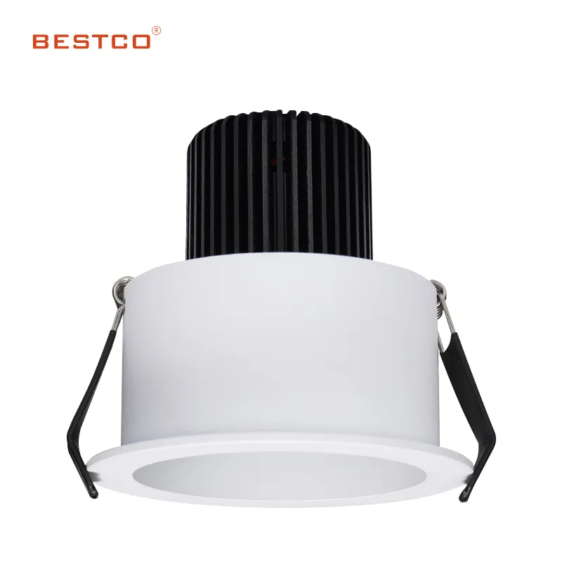 High Quality Dimmable COB LED Recessed Ceiling Light Downlight Spotlight Round Anti Glare LED Down Light